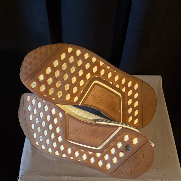 Adidas Cream Slip-On Sneakers - Picture 6 of 10